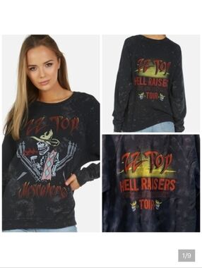 Lauren Moshi Anela ZZ Top sweatshirt